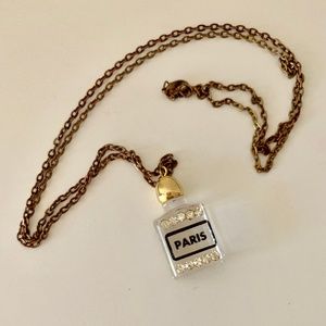 Perfume Bottle Necklace